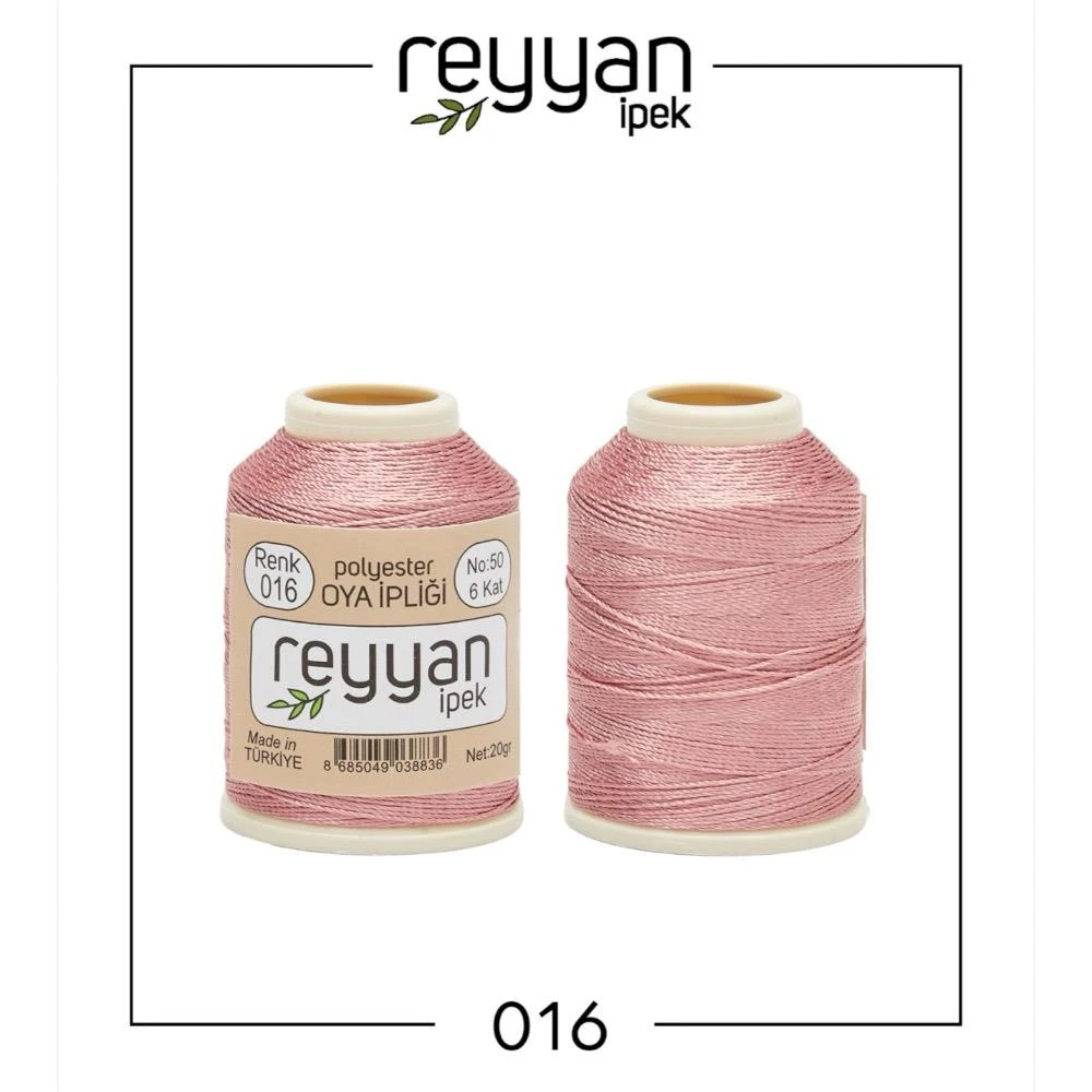 REYYAN İPEK 20 GR POLYESTER OYA İPLİĞİ