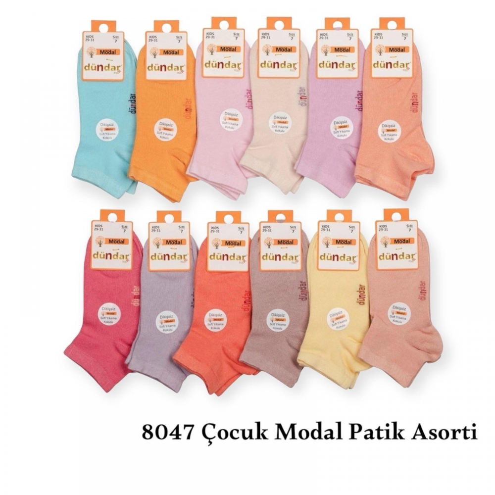 DÜNDAR 4 MEVSİM ÇOCUK MODAL PATİK 5 YAŞ