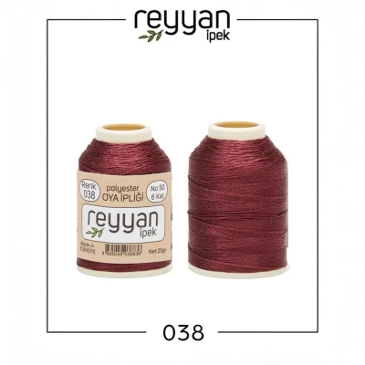 REYYAN İPEK 20 GR POLYESTER OYA İPLİĞİ